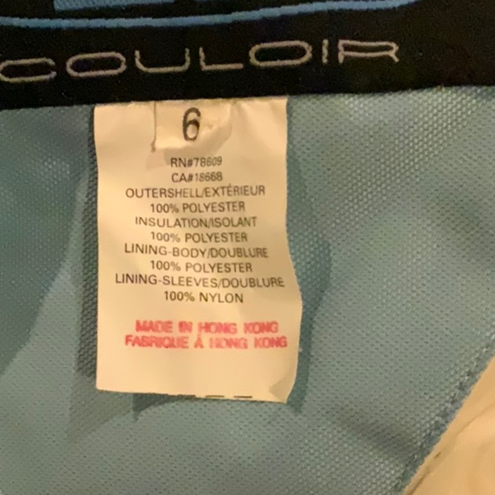 Pinnacle Couloir Blue Insulated Ski Jacket - Picture 15 of 15